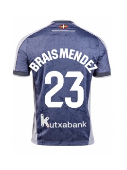 Billige Real Sociedad Brais Mendez #23 Bortedrakt 2025-26 Kortermet